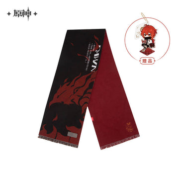 Genshin Impact Diluc Scarf with bonus